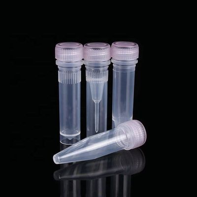 Ποιότητα  1.5ml Conical Bottom Microcentrifuge Tube Sample Tube With Screw Hat εργοστάσιο