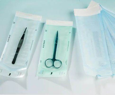 Αγορά 5.7 Cm X 13 Cm Ιατρική αποστειρωμένη σακούλα οδοντιατρική συσκευασία συσκευασία peel συσκευασία αυτοσφραγίδα που χρησιμοποιείται για την αποστείρωση οδοντιατρικών ιατρικών οργάνων σε απευθείας σύνδεση κατασκευή
