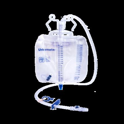 Ποιότητα  Large Scale Urine Meter Drainage Bag Accurate Urine Output Air Vent  Design for Infection Control εργοστάσιο