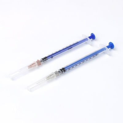 Αγορά 1ml Σύριγγα Φυματίωσης Μιας Χρήσης με Μπλε Εμβολή για Ακριβή Δοσολογία Κατασκευασμένη από Ιατρικής Ποιότητας PP σε απευθείας σύνδεση κατασκευή