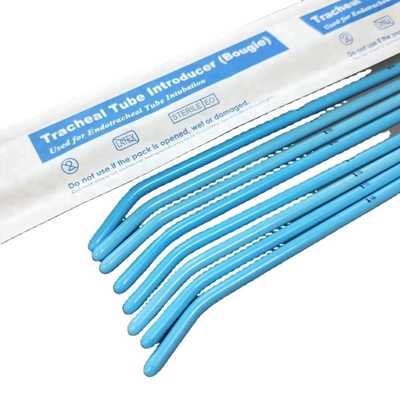 Καλή τιμή Μίας χρήσης ιατρικός Endotracheal εύκαμπτος στερεός τύπος κεριών Introducer σωλήνων σε απευθείας σύνδεση