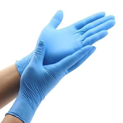 Καλή τιμή Powder Free Disposable Protection Gloves Blue Composite Mixed Acid Alkali Resistant High Elastic Hands σε απευθείας σύνδεση
