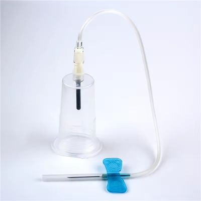 Καλή τιμή Disposable 23G Butterfly Blood Collection Needle Set with Holder for Clinical and Patient Care σε απευθείας σύνδεση
