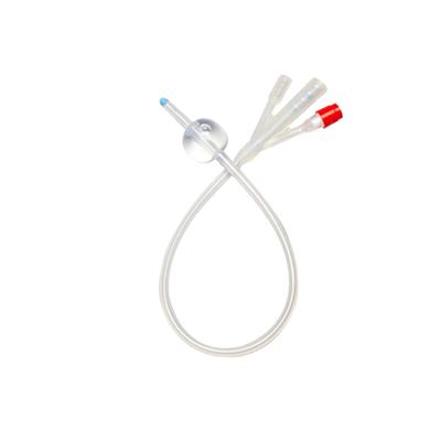 Καλή τιμή Sterile 3-Way Silicone Foley Catheter for Adult Use with Balloon Control in Fr 16-26 σε απευθείας σύνδεση