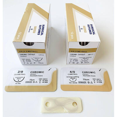 Καλή τιμή Απορροφήσιμο ράψιμο Catgut - Βιοδιασπώμενο χειρουργικό ράψιμο υψηλής αντοχής για το κλείσιμο τραύματος σε απευθείας σύνδεση