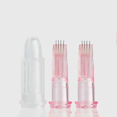 Καλή τιμή 4-Pin Microneedle Roller Ιδανικό για την αποκατάσταση του δέρματος, επαγγελματική ποιότητα, χωρίς πόνο σε απευθείας σύνδεση